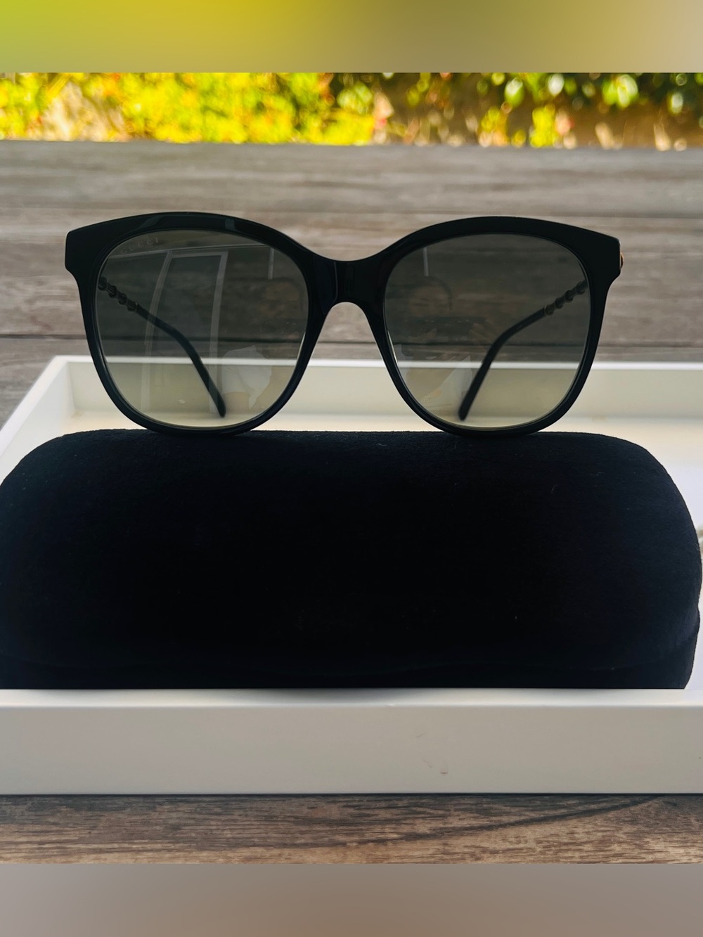 Authentic Gucci GG0654S Black Women's Sunglasses